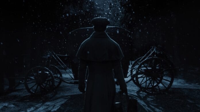 Nosferatu-elokuvan kuvakaappaus. Nosferatu kuvattiin aidoilla rotilla.