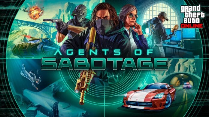 GTA Online: Agents of Sabotage GTA Online: Agents of Sabotage -pelin mainoskuva.