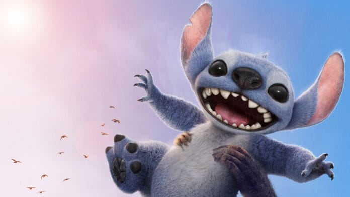 Stitch apinan käsissä. Lilo ja Stitch tekee paluun!