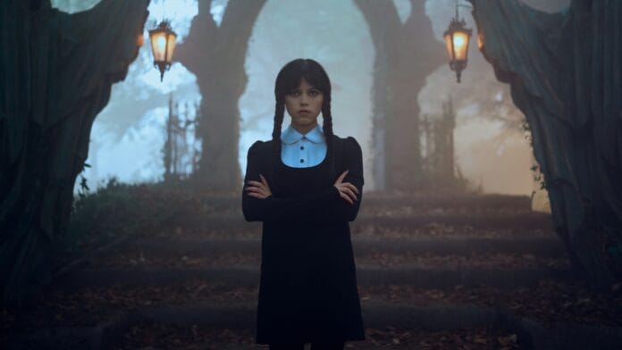 Wednesdayn toinen kausi valmis Wednesdayta näyttelee Jenna Ortega. Wednesdayn toinen kausi valmis.