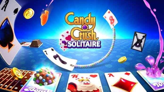 Candy Crush Solitaire -pelin kuvakaappaus