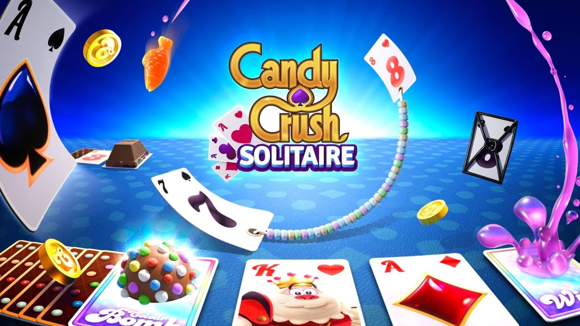 Candy Crush Solitaire -pelin kuvakaappaus