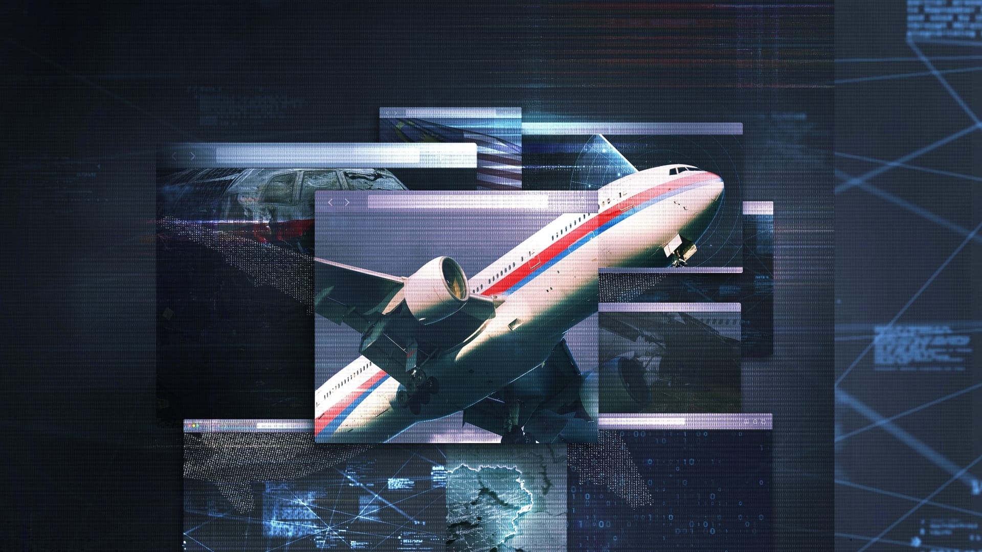 Malaysia Airlinesin tuho Ukrainassa -sarjan kuvakaappaus