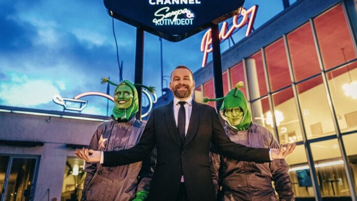 Sampo ja kotivideot -sarjan promokuva