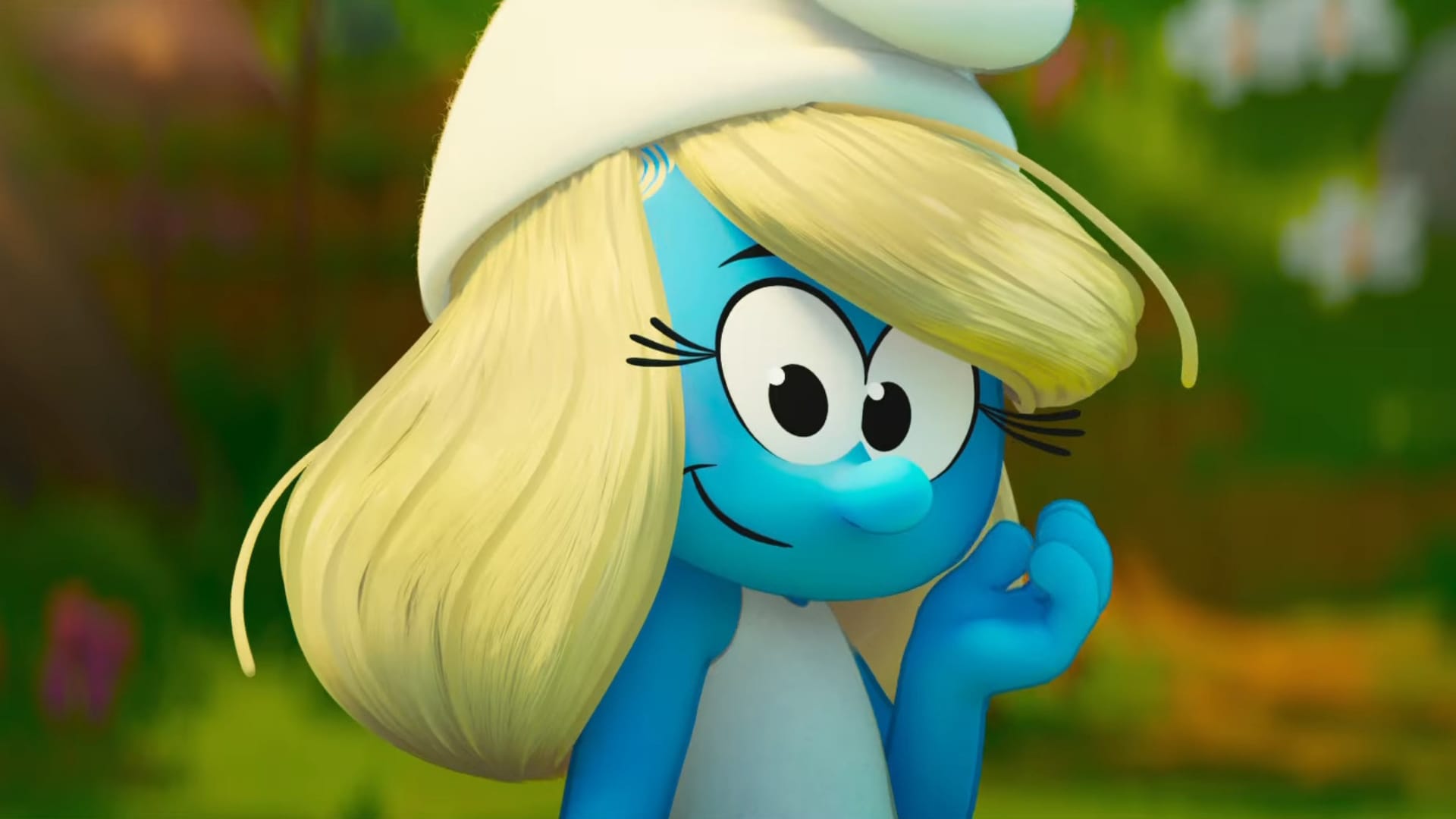 Smurffiinaa näyttelee Rihanna. Smurffit tekevät paluun!