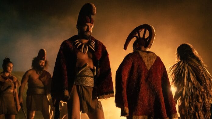 Chief of War -sarjan kuvakaappaus