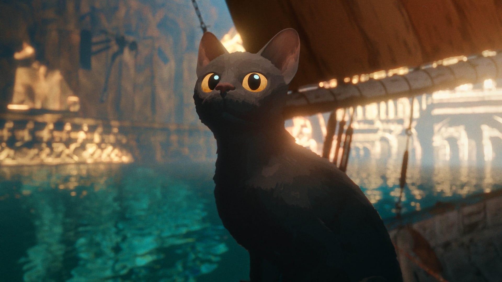 Flow-animaatioelokuvan kuvakaappaus