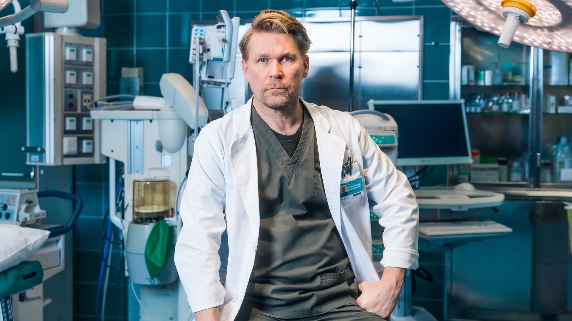 Matti Ristinen Syke-sarjassa. Syke palaa 20. tuotantokaudella!