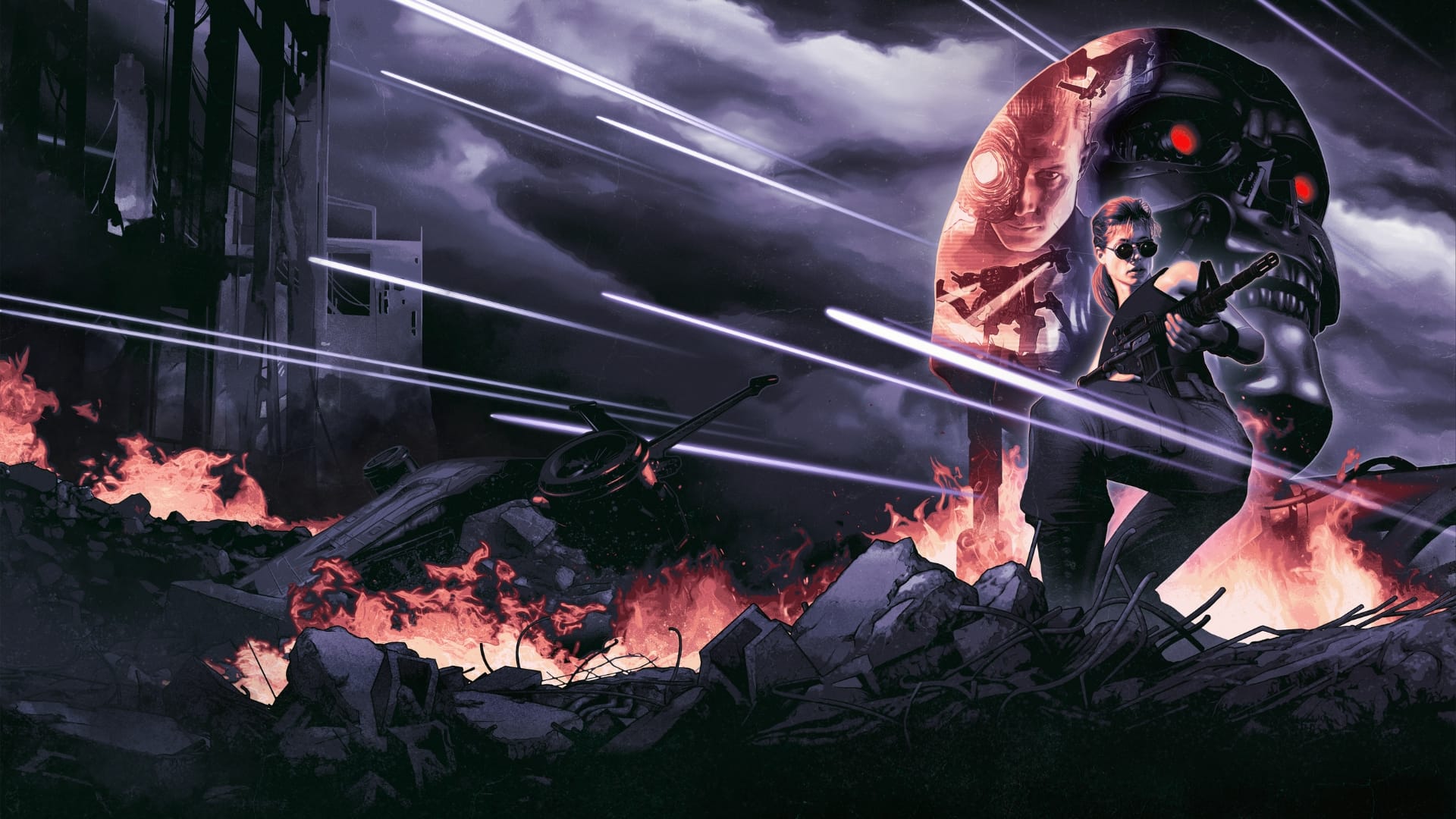 Terminator 2D: No Fate -pelin key art