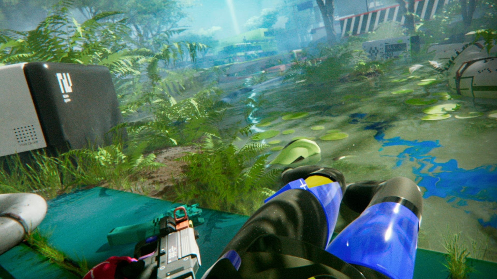 Marathonin gameplaysta kuvakaappaus