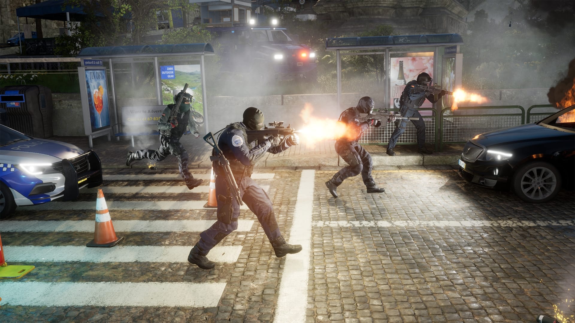 Alpha Response -pelin kuvakaappaus