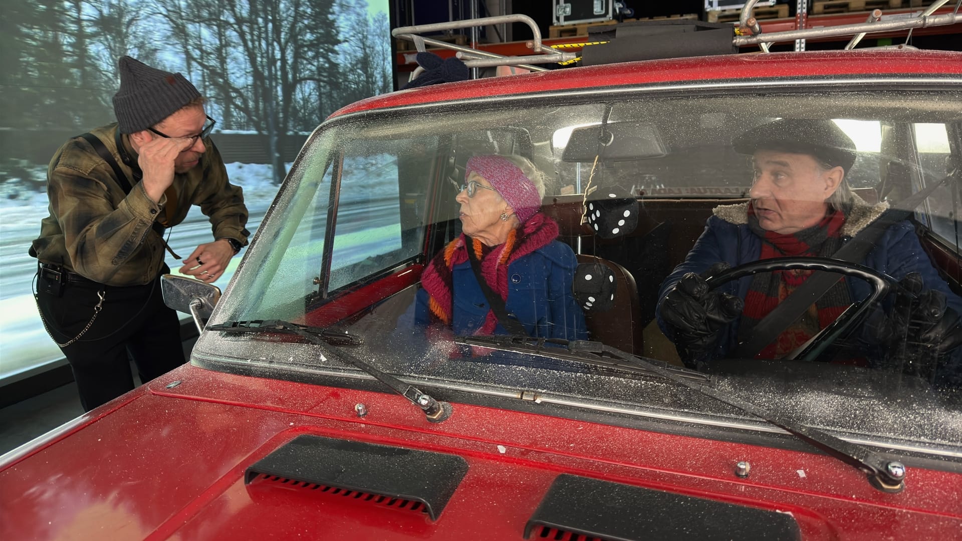 Kyllä isä osaa Lapissa -elokuvan still-kuva