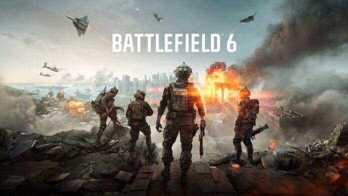 Battlefield 6 -pelin mainoskuva. Battlefield 6 esiteltiin maailmalle!