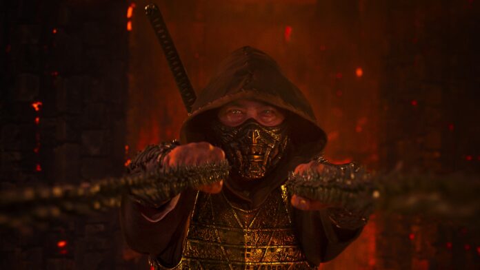 Skorpioni heittää ketjut eteen. Johnny Cage palaa näyttämölle!