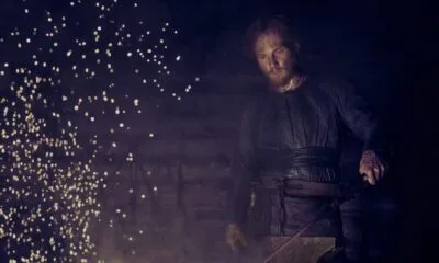 Kalevala-elokuvan still-kuvassa Elias Salonen