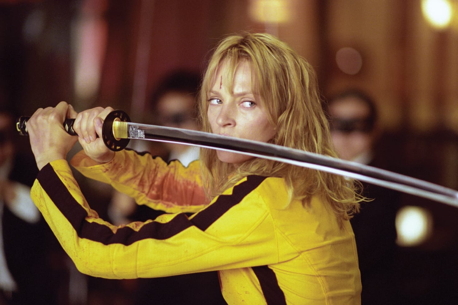 Kill Bill: The Whole Bloody Affair -elokuvan still-kuvassa Uma Thurman