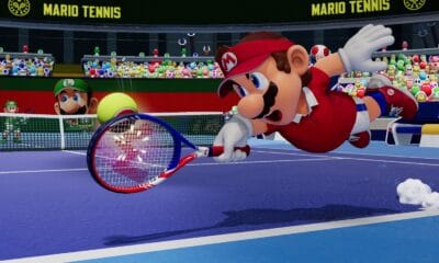 Mario Tennis Fever -pelin kuvakaappaus