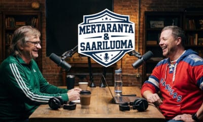 Mertaranta ja Saariluoma saman pöydän äärellä