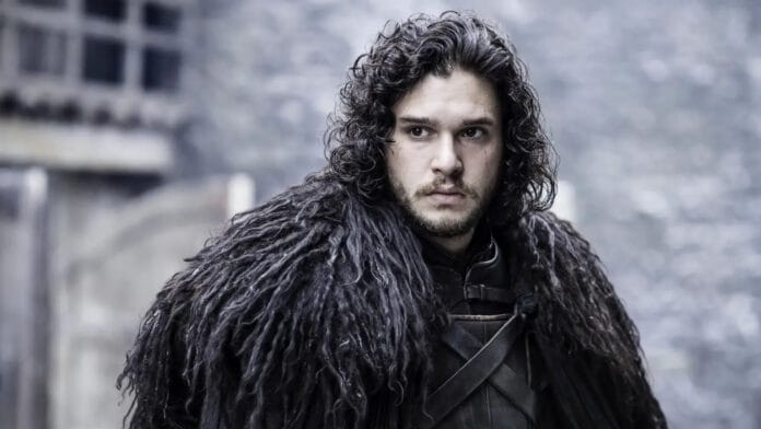 Jon Snow Game of Thronesin 3. kaudella vuonna 2013.