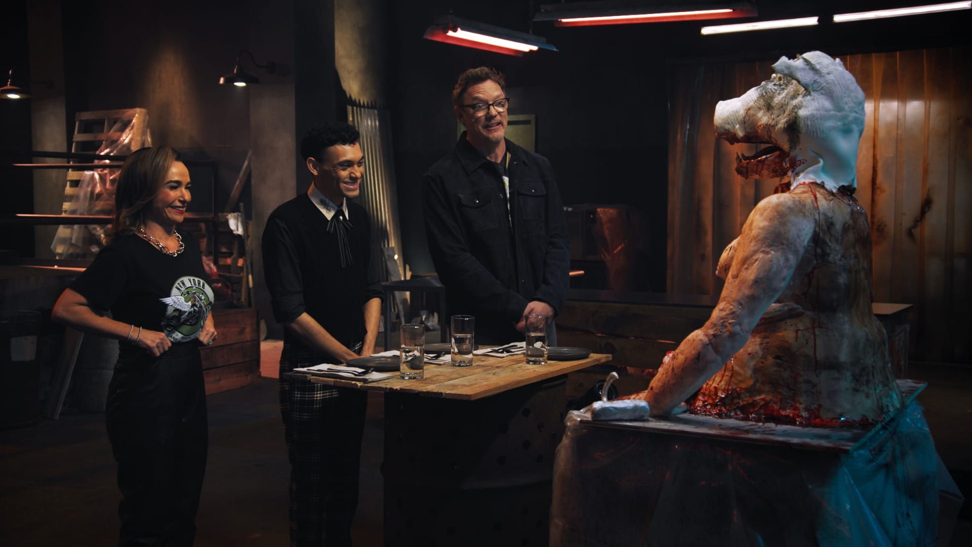 Kokit kakun äärellä. Killer Cakes yhdistää kauhun ja leivonnan.