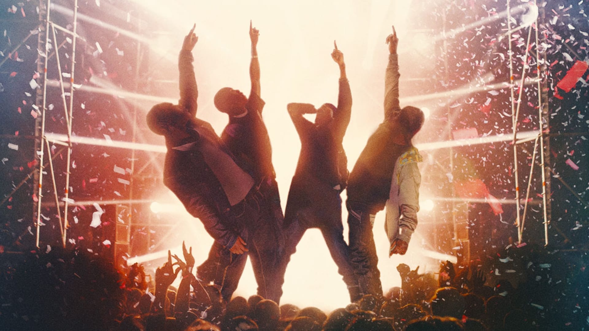 Larger Than Life: Reign of the Boybands -elokuvan mainoskuva.