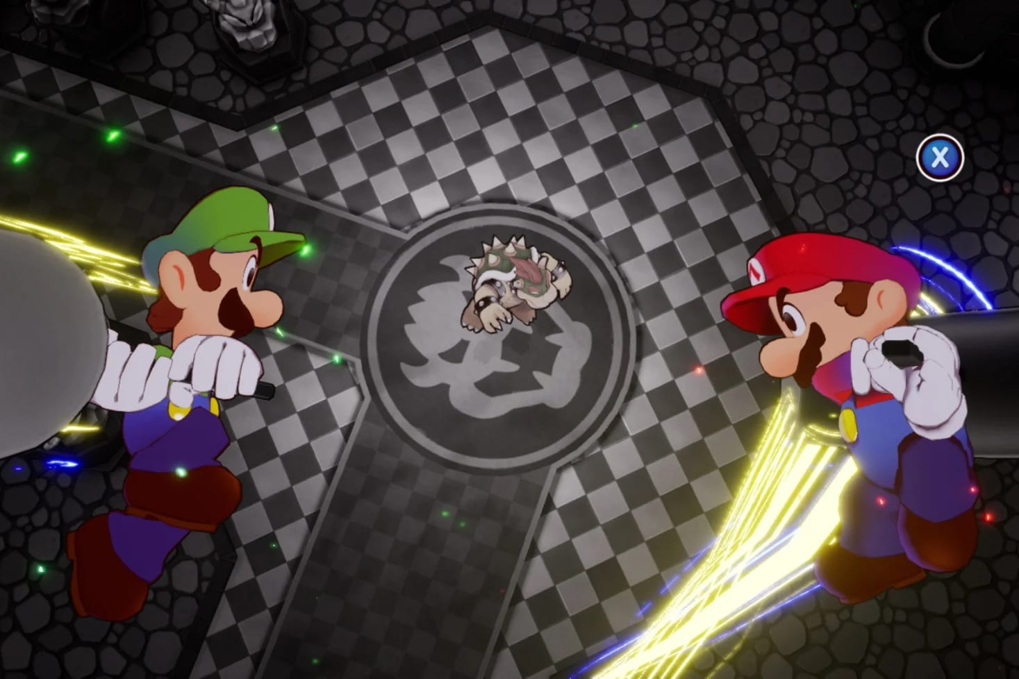 Mario & Luigi: Brothership -pelin kuvakaappaus.