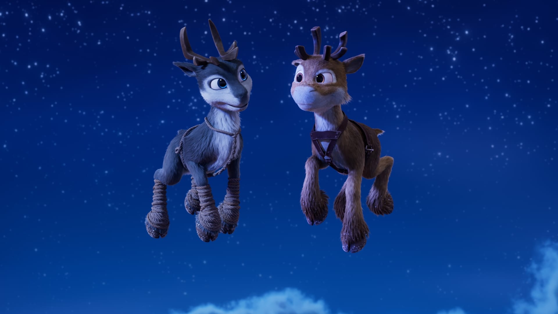 Niko ja myrskyporojen arvoitus -elokuvan kuvakaappaus. Niko ja myrskyporojen arvoitus valloittaa maailman.