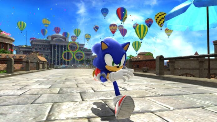 Sonic x Shadow Generations -pelin kuvakaappaus