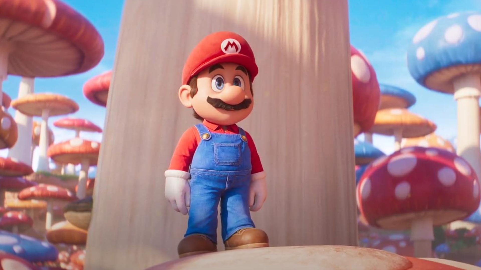 Super Mario seisoo Sienivaltakunnassa uudessa Super Mario Bros. elokuvassa